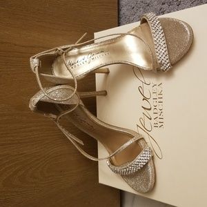 Badgley Mischka Jewel strappy heels